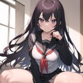 しゃがんで♪　見つめる女の娘♡ 3（12枚） 10枚目