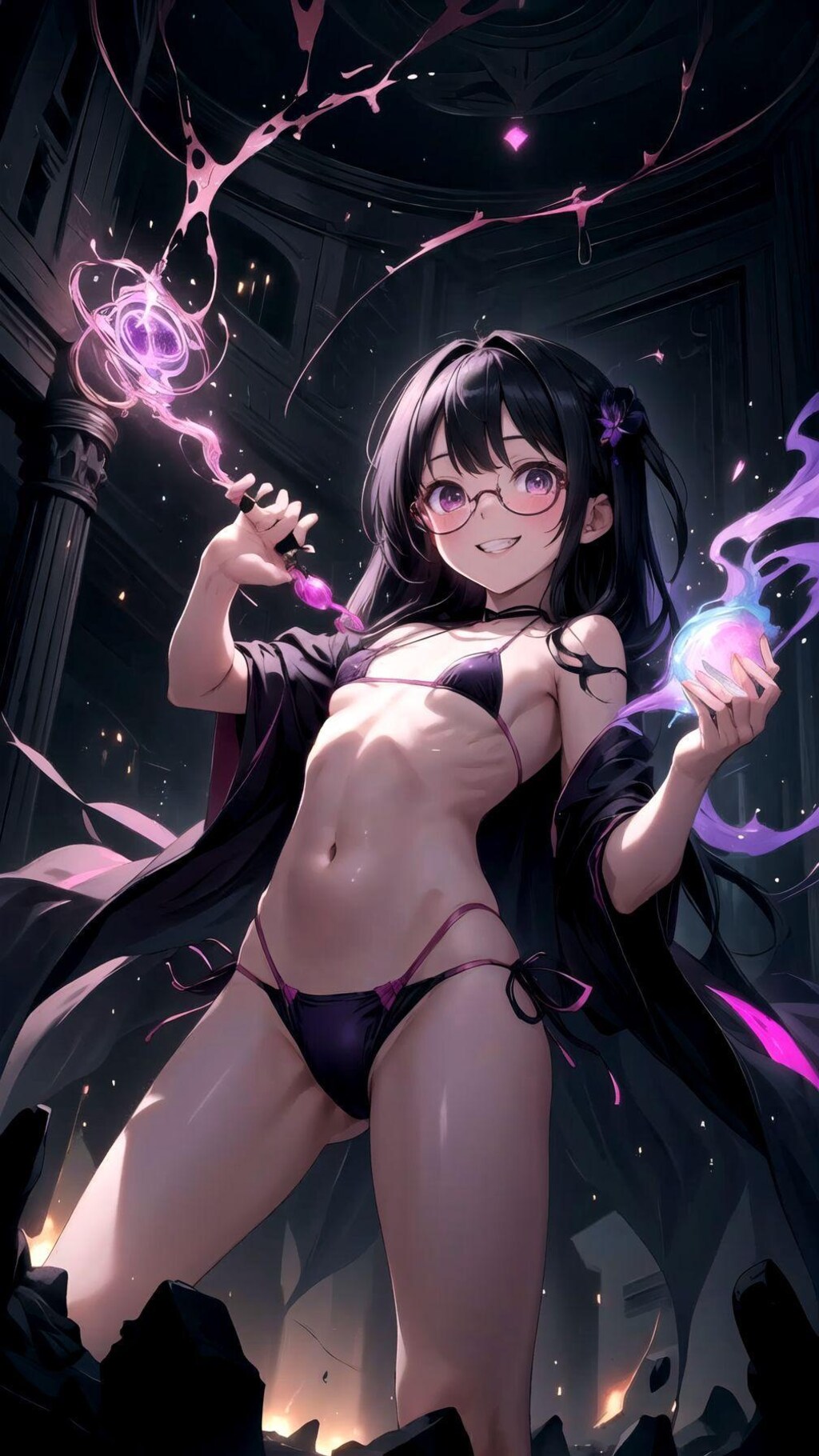 あぶない水着の魔法少女0111