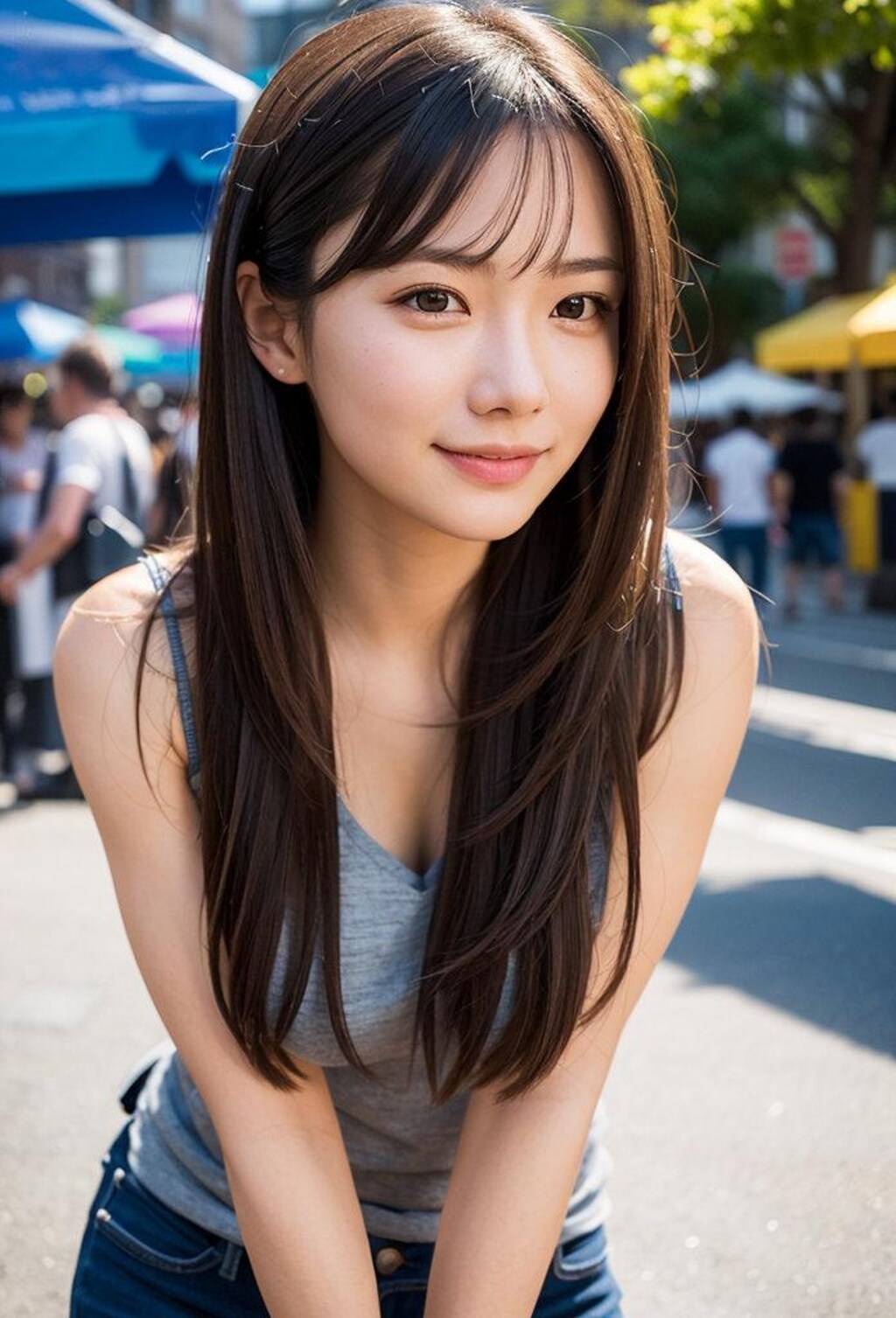 ストリートグラビア美少女