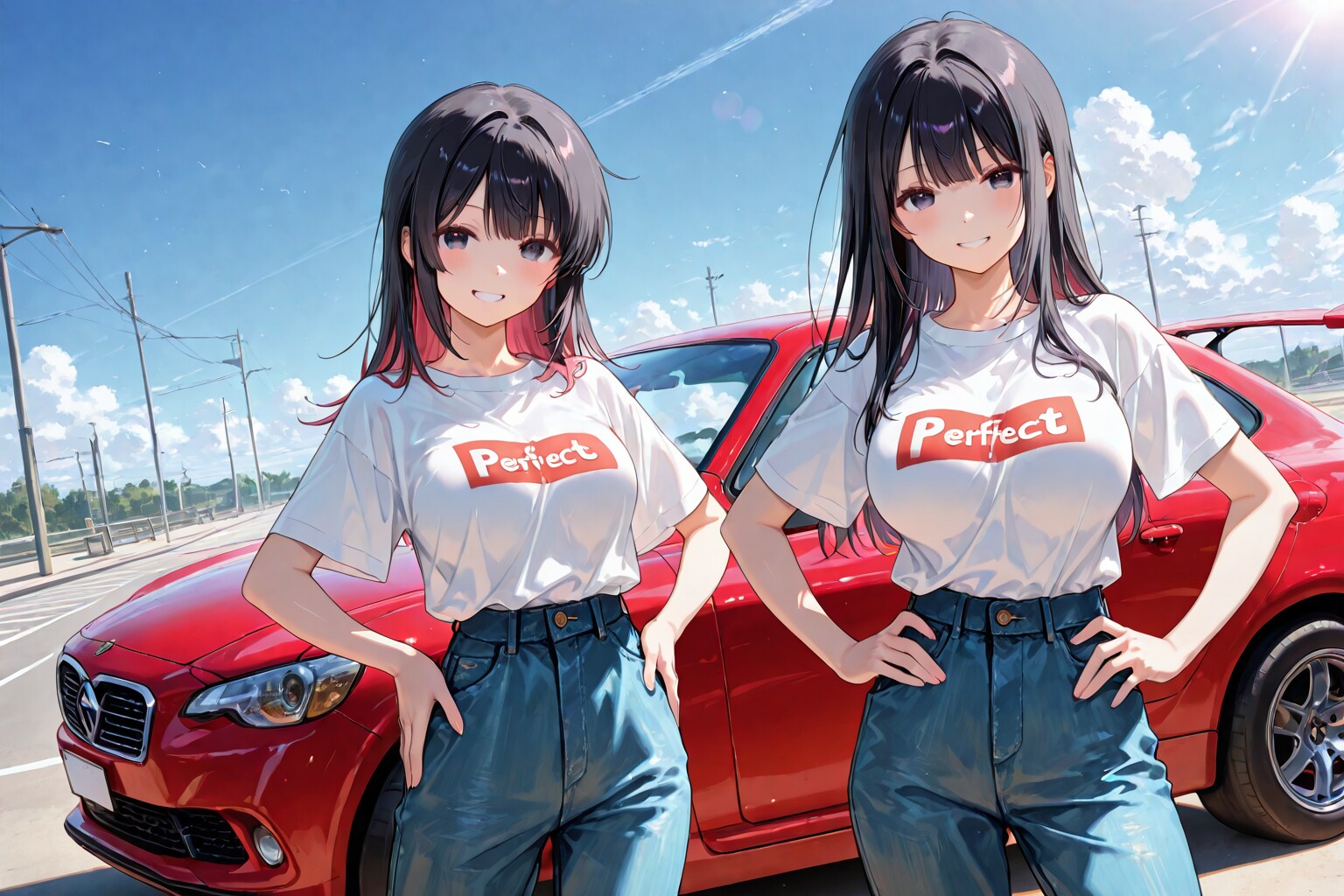 シャイニングレッド | の人気AIイラスト・グラビア