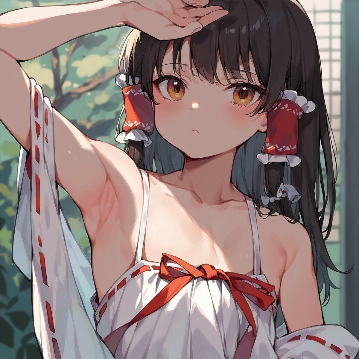 最近暑いな、、