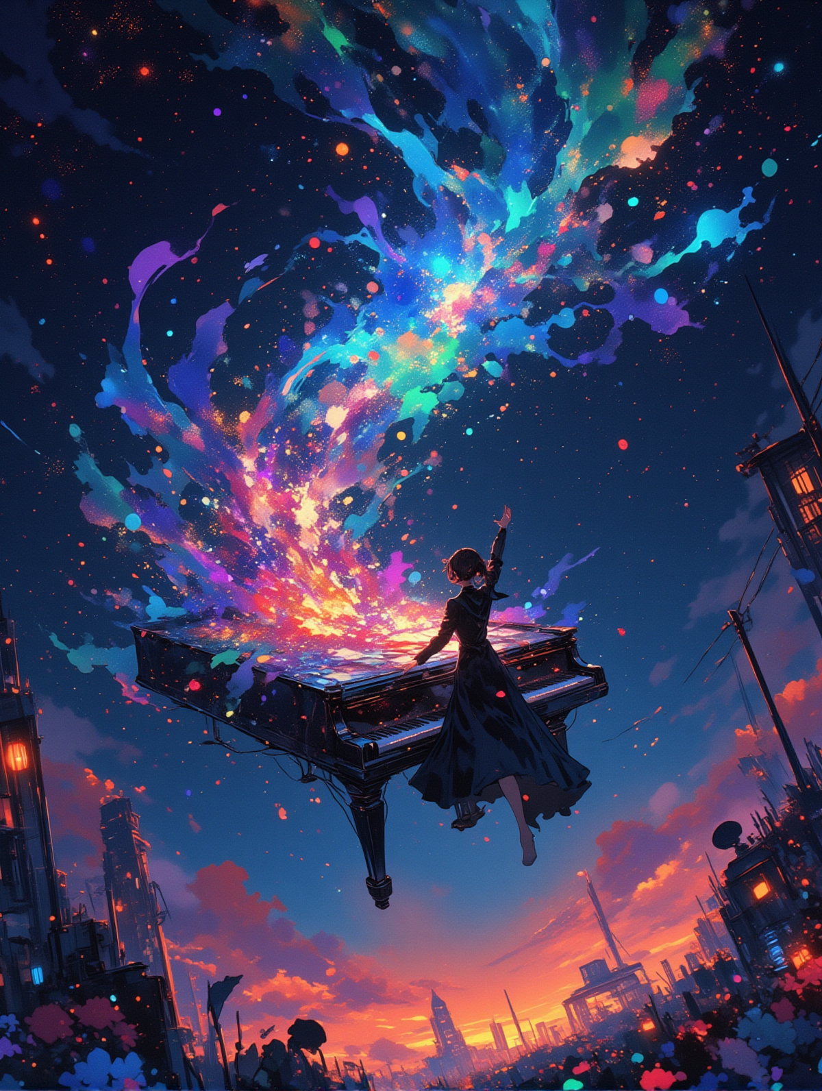 魔曲_21 | の人気AIイラスト・グラビア