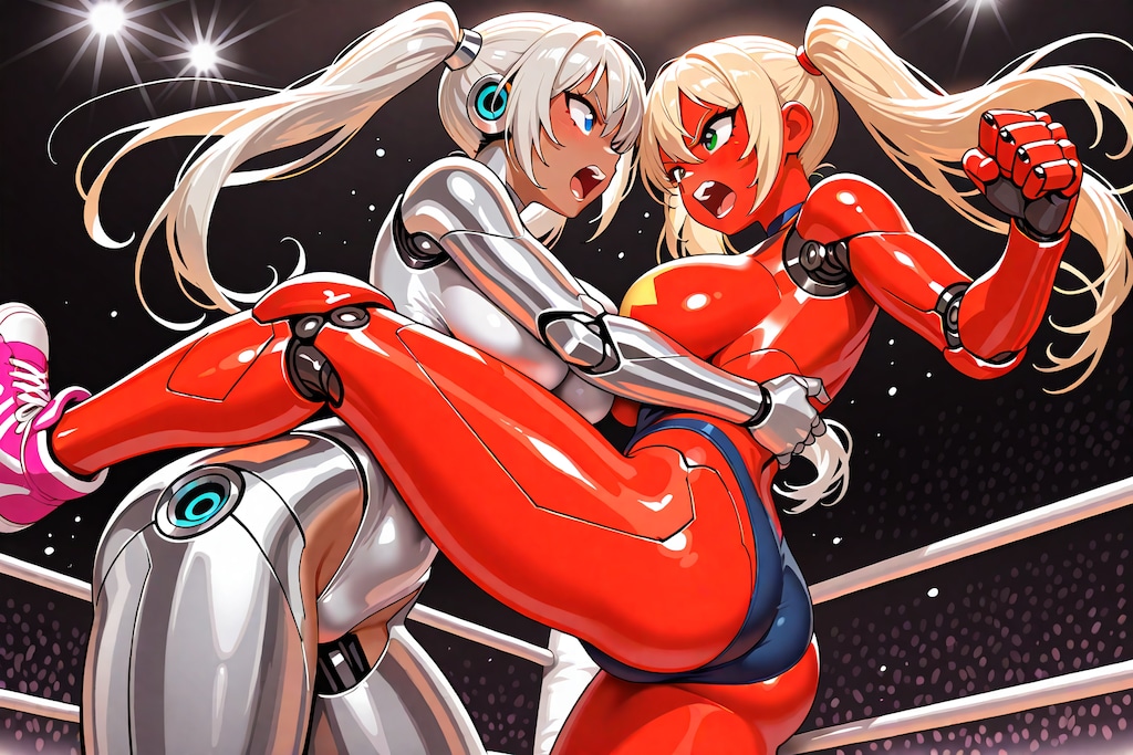 ちちぷい生成メカ娘　ロボギャル・ファイト3