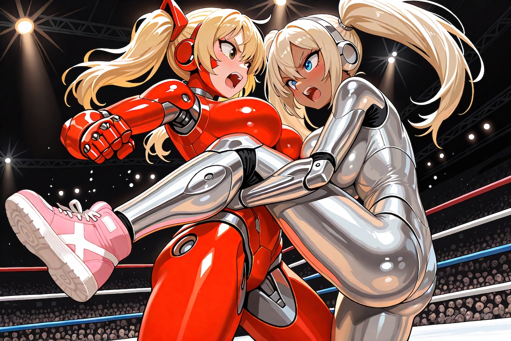 ちちぷい生成メカ娘　ロボギャル・ファイト3