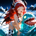 サキュバスと氷の魔物と雪原と2 9枚目