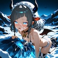 サキュバスと氷の魔物と雪原と2 10枚目