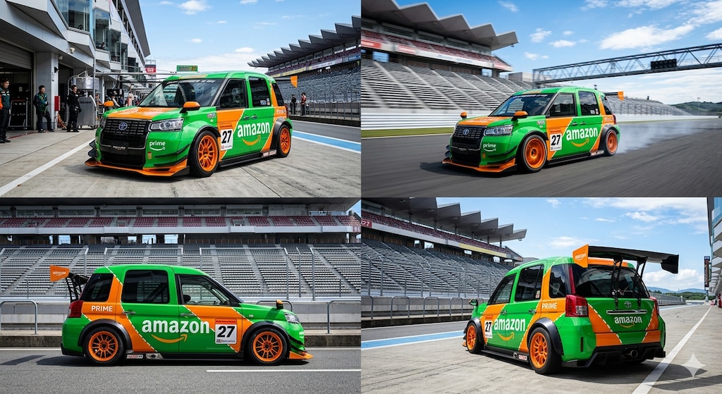 amazon ジャパンタクシーレーシングカー