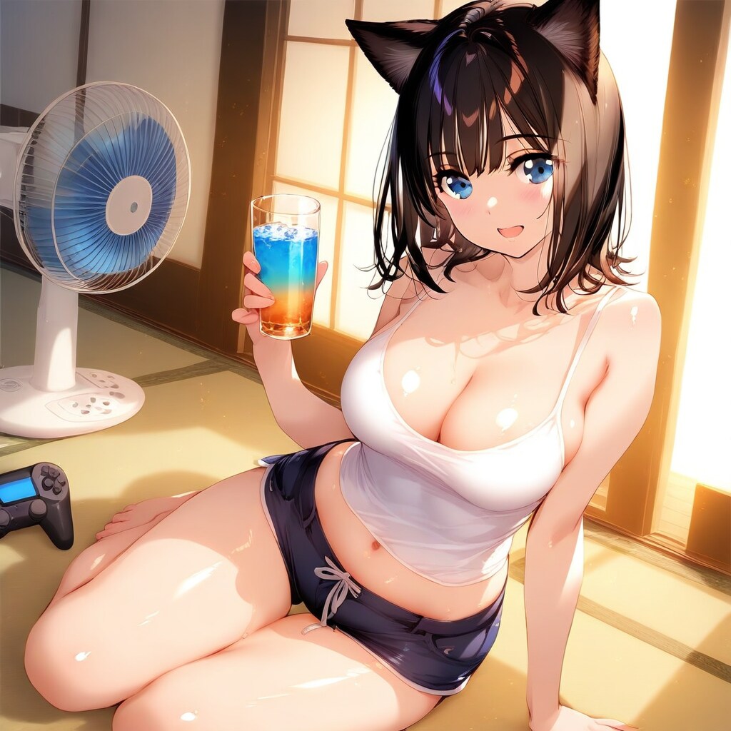 和室でゲーム！