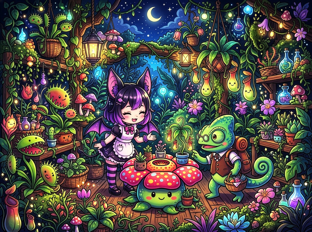 夜の花屋さん
