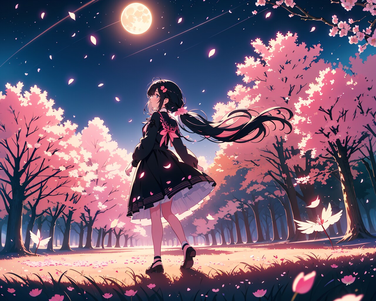 flying petal