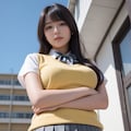 見下ろす女の子 2枚目