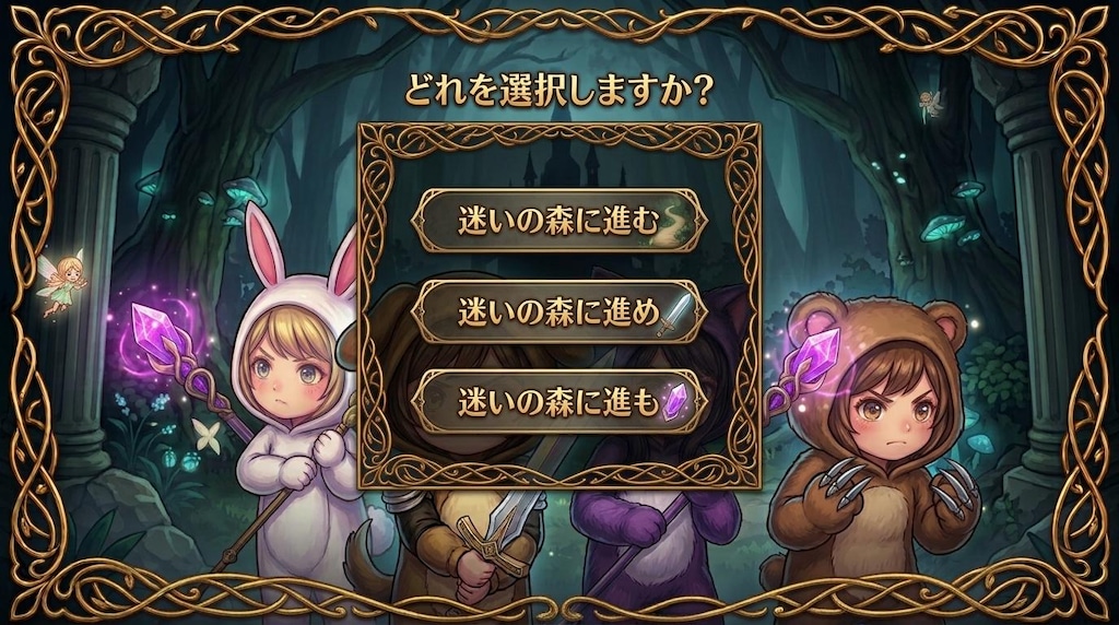 【KIGURUMI QUEST＃２５】迷いの森