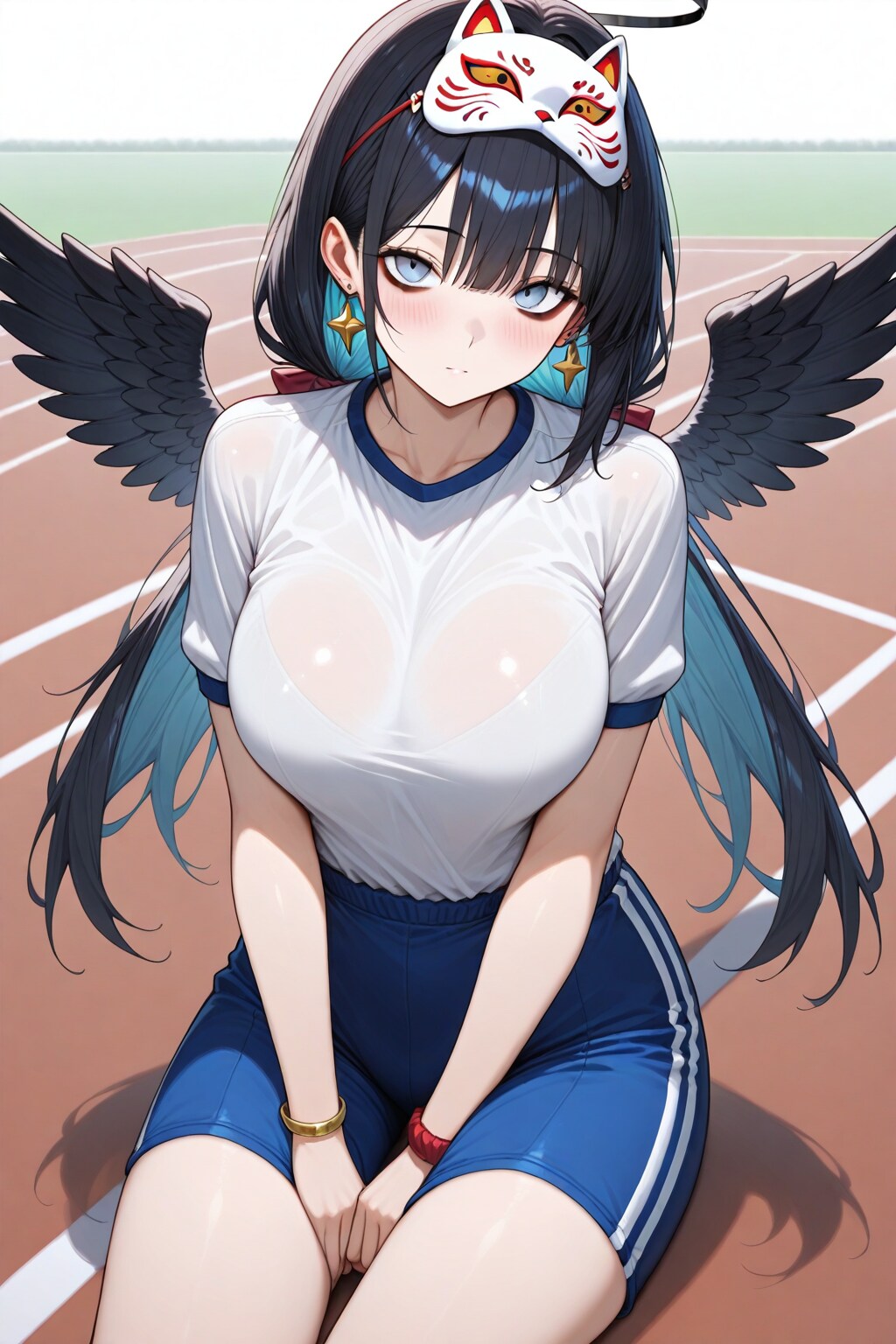 やる気のない堕天使ちゃん
