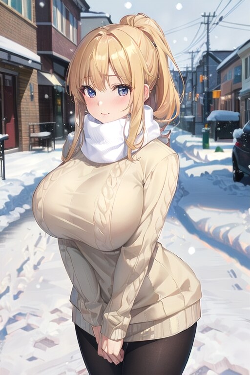 雪積もりました、、ね
