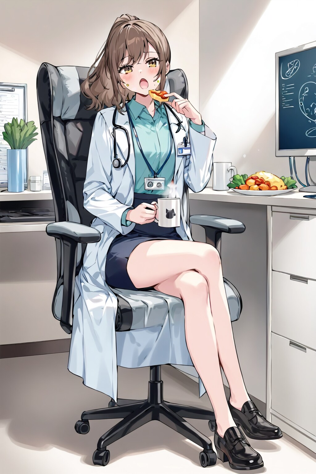 腹が減ってたら、仕事はできません。
