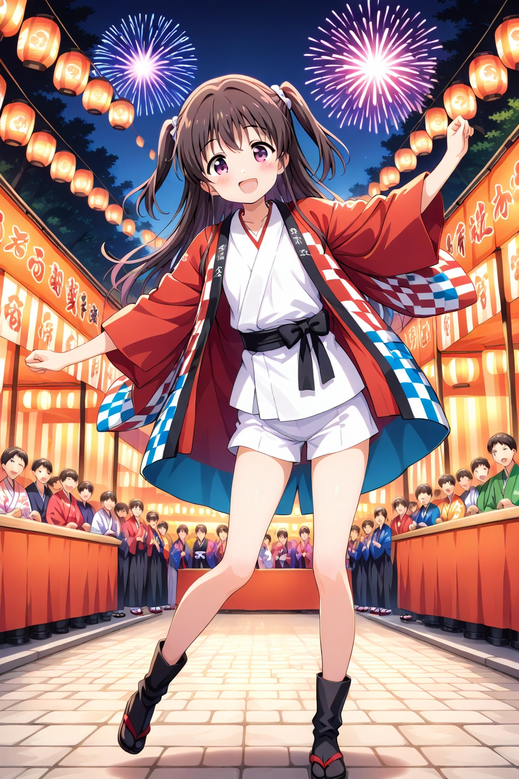 法被でハッピー