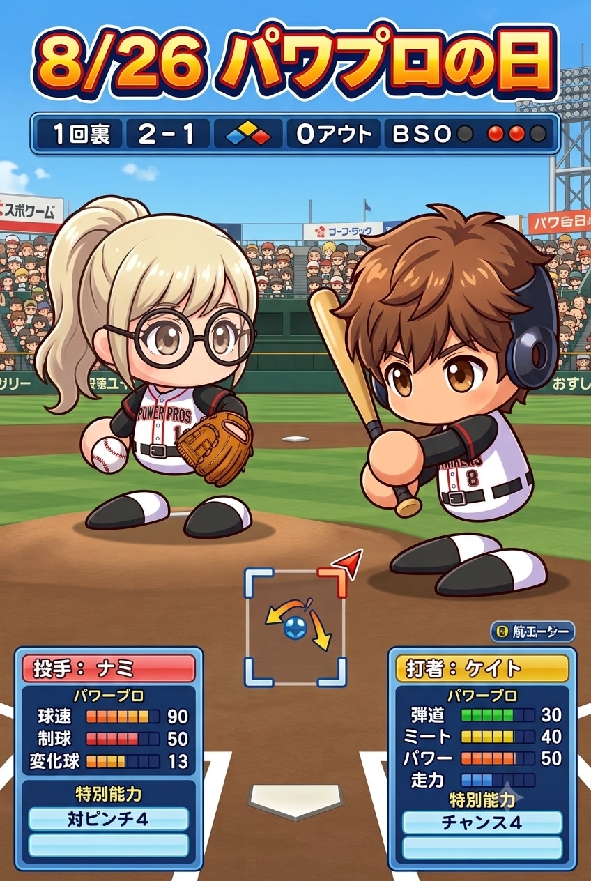 今日は「パワプロの日」 | の人気AIイラスト・グラビア
