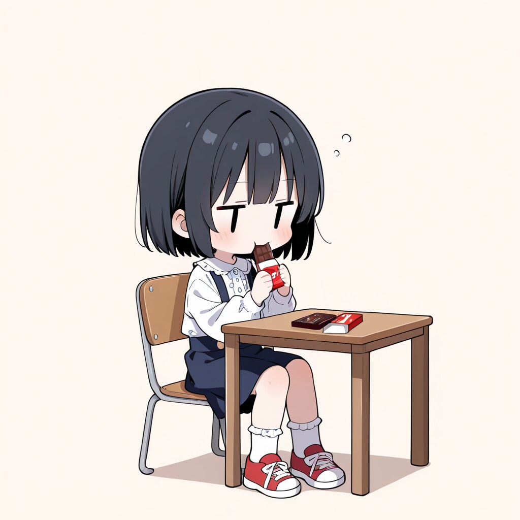 チョコレートを食べる | の人気AIイラスト・グラビア