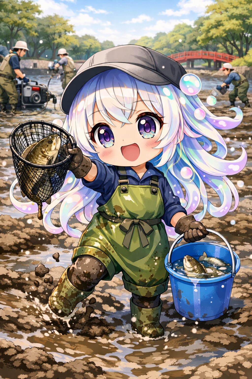 近所のかいぼり