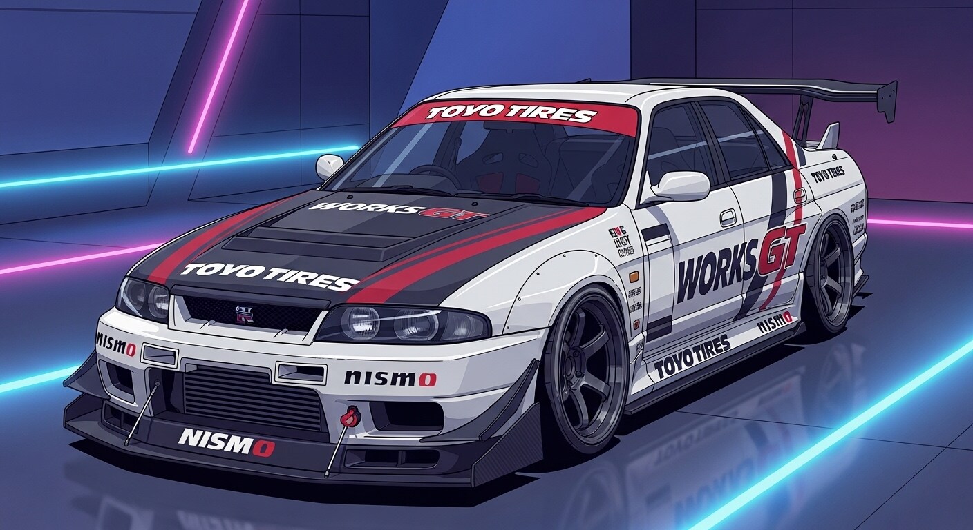 トーヨータイヤR33セダン