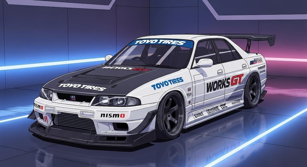 トーヨータイヤR33セダン