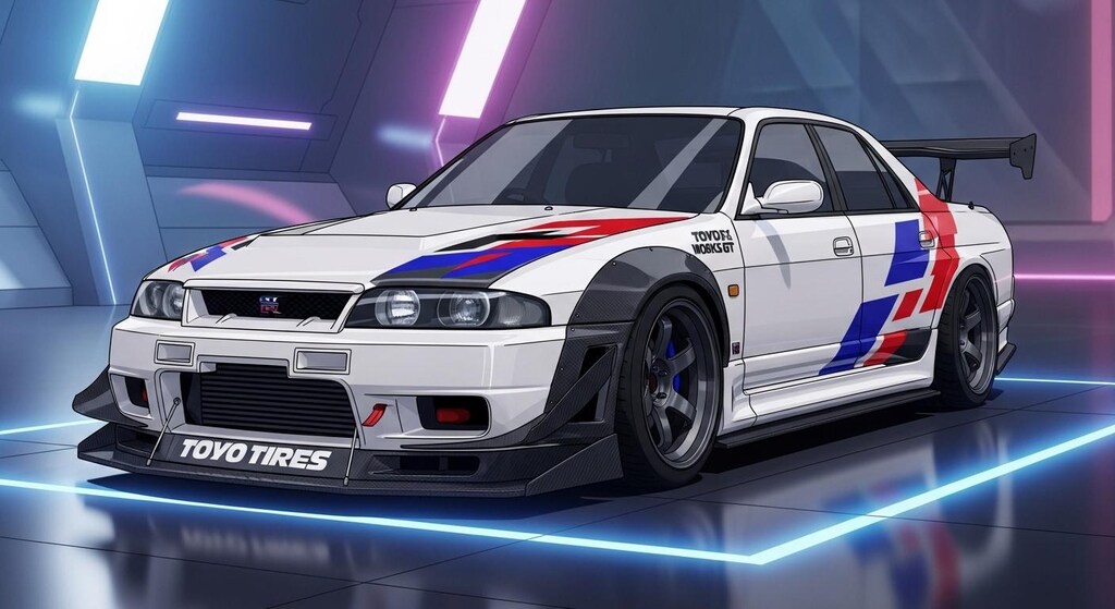 トーヨータイヤR33セダン