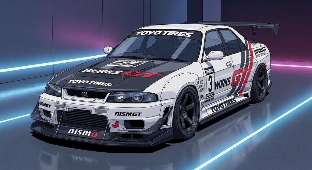 トーヨータイヤR33セダン