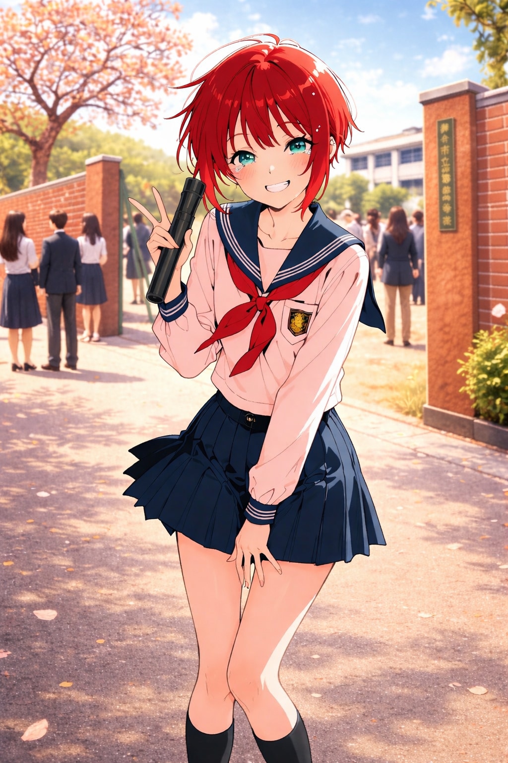 卒業式のPHOENIXちゃん