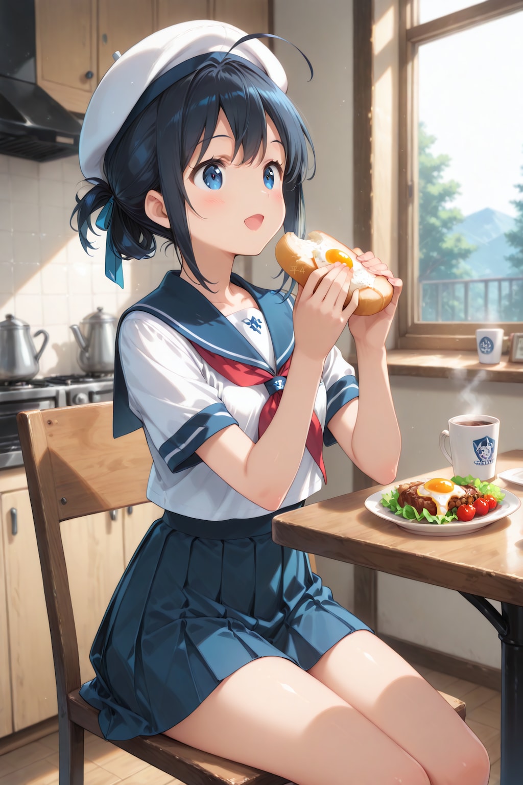 私の朝食時間を公開するよー