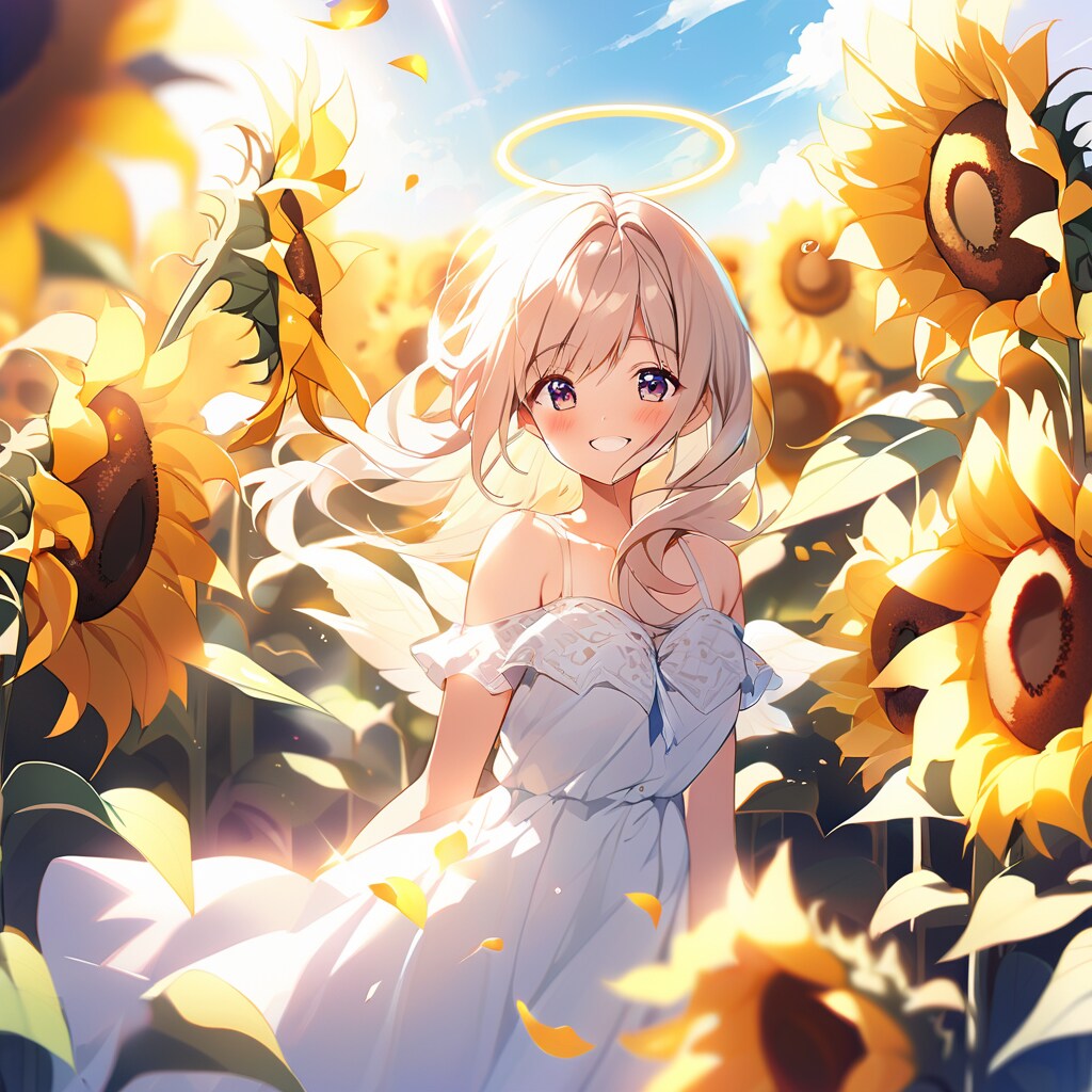 オフショルダー天使さん | の人気AIイラスト・グラビア