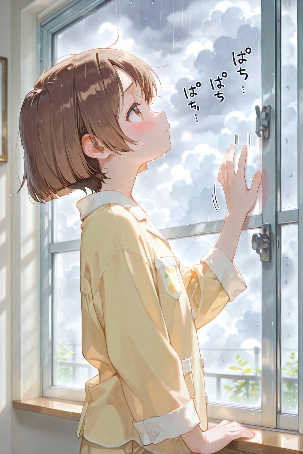 凄い雨だね、みんな気を付けて・・・byコフィちゃん