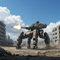 ImageFXの多脚戦車ちゃんはちょっとスタイリッシュ？ 8枚目