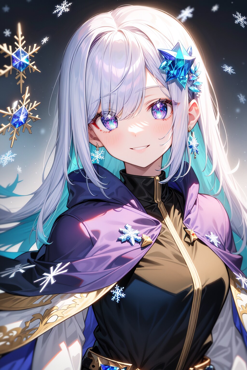 微笑んでいるうちの子