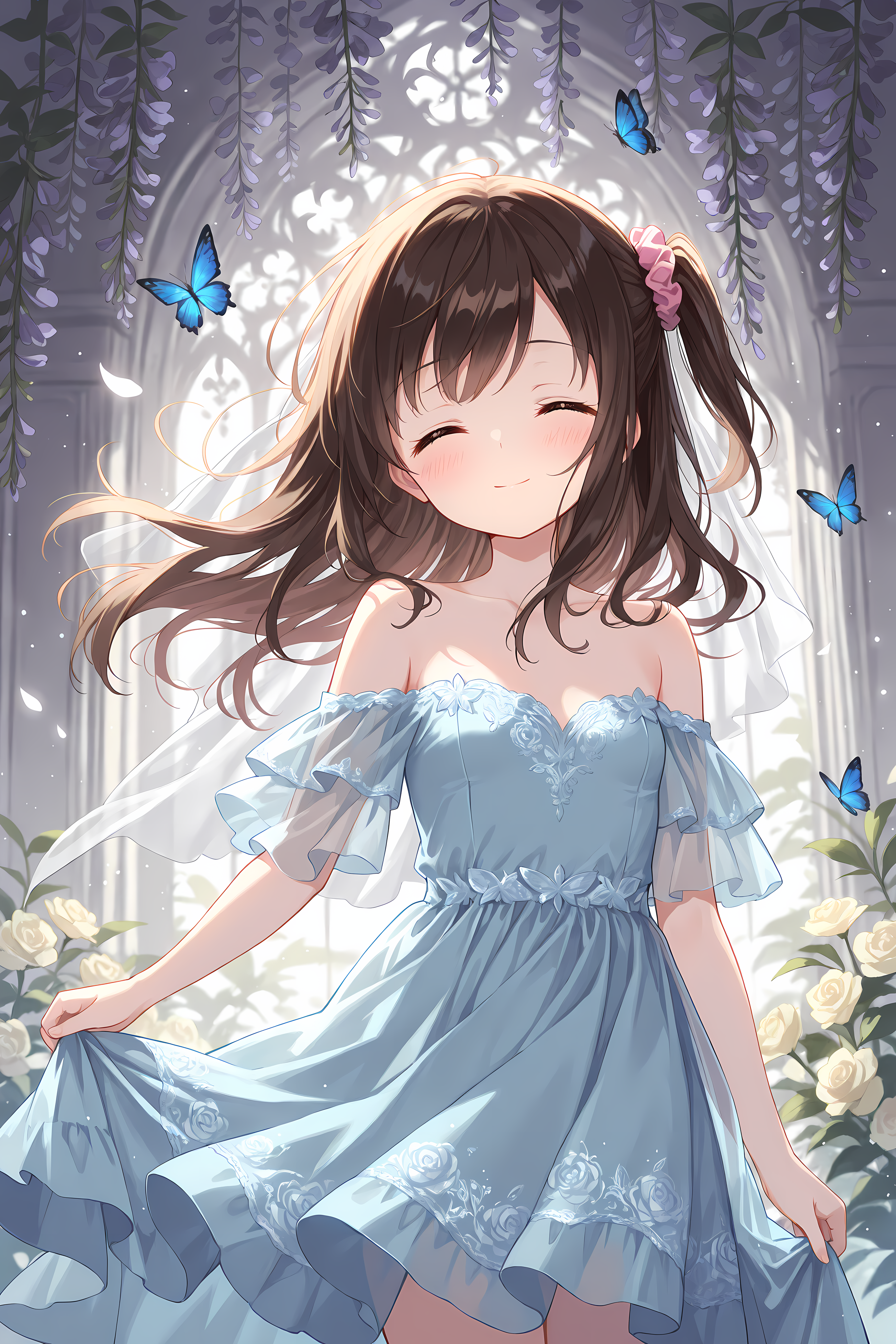 青い蝶 | の人気AIイラスト・グラビア