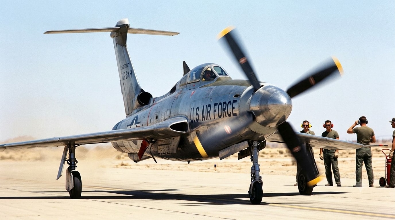 7月22日はXF-84H初飛行の日