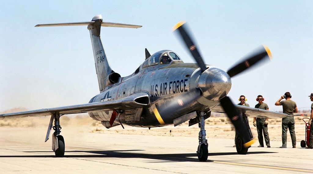 7月22日はXF-84H初飛行の日
