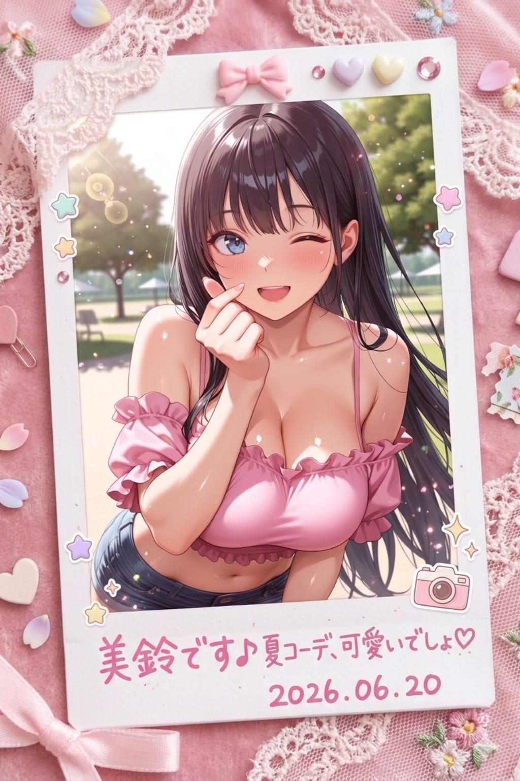 美鈴のデコレーションフォト♡