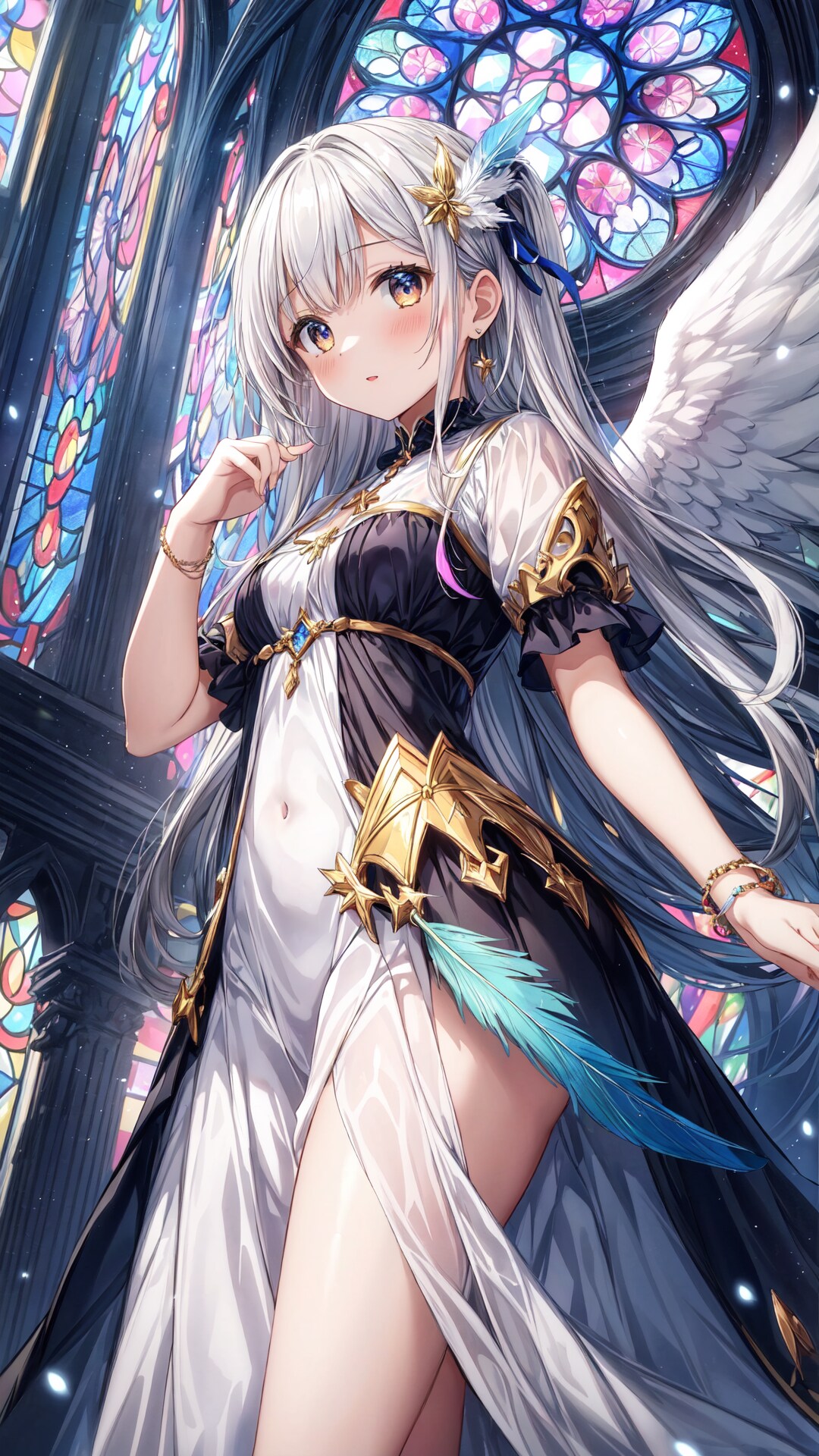 翼の生えた少女