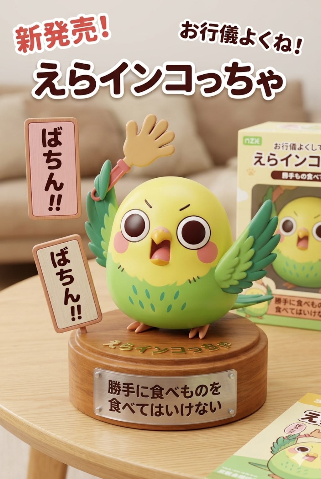 えらインコっちゃフィギュア
