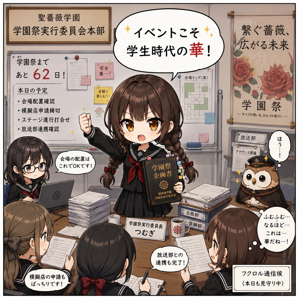 聖薔薇学園編〜学園祭実行委員長・不良生徒・お蝶夫人〜