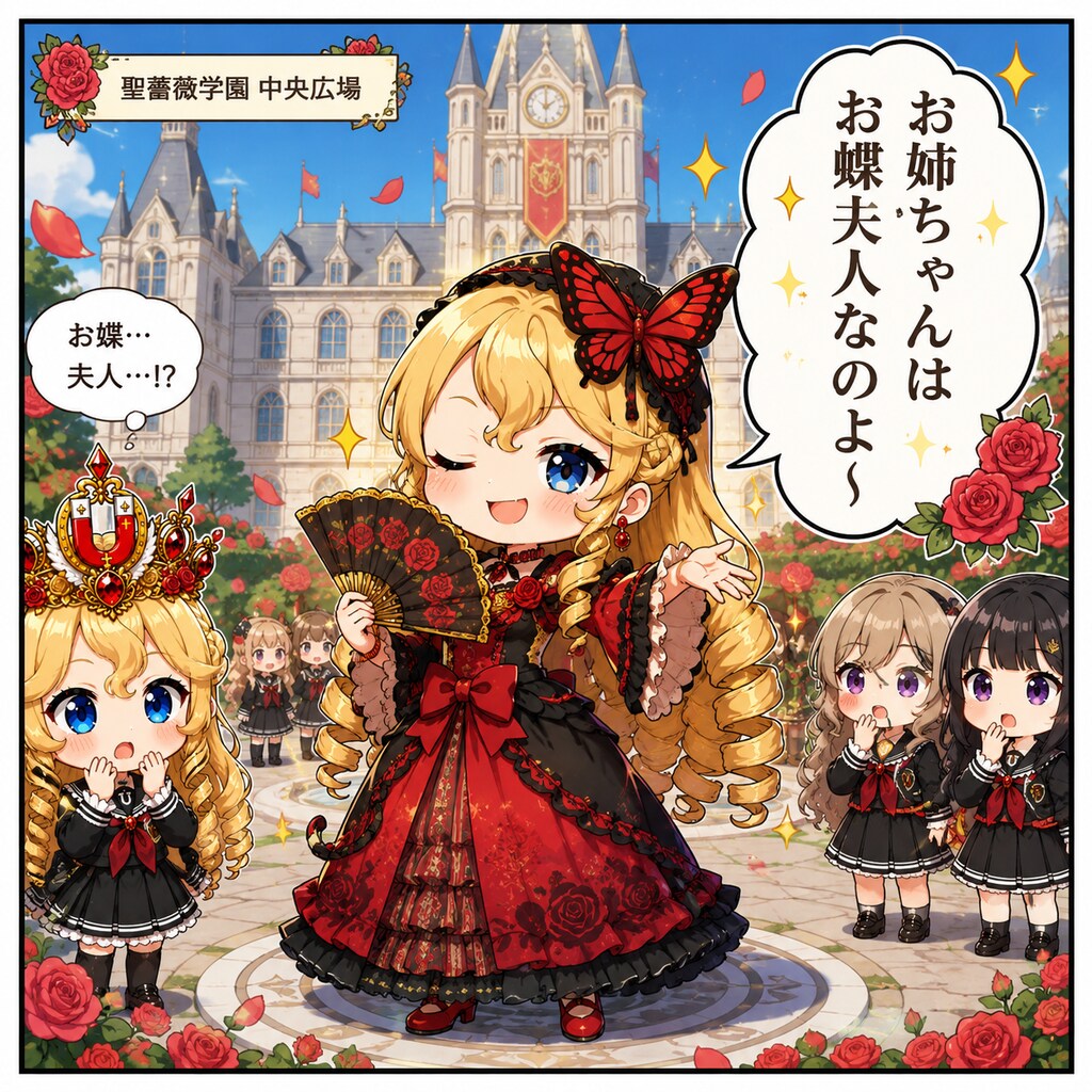 聖薔薇学園編〜学園祭実行委員長・不良生徒・お蝶夫人〜