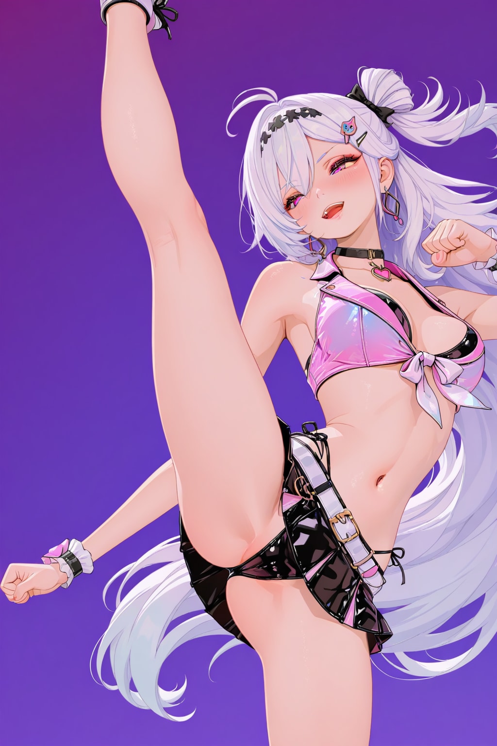 Fighting girl