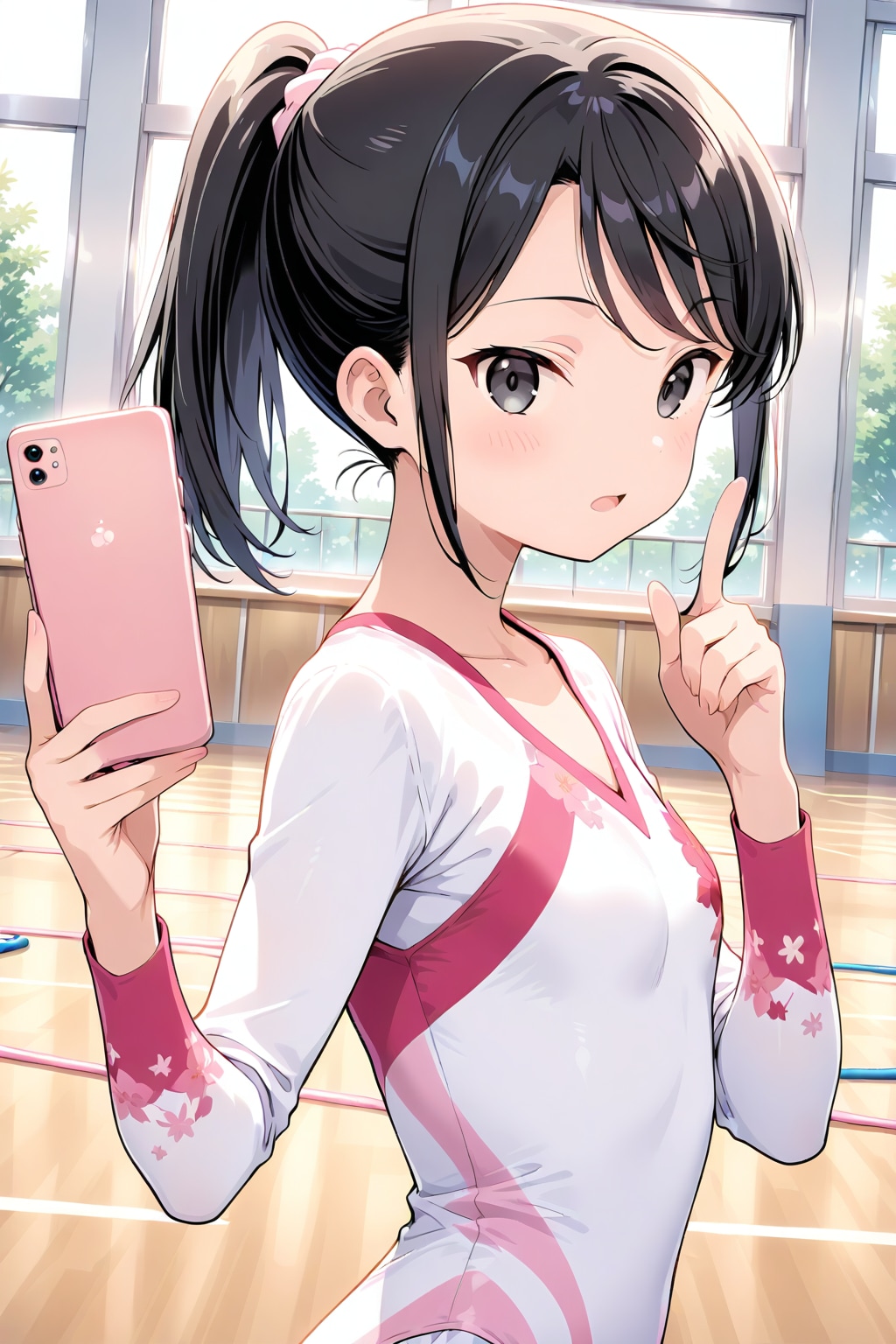 新体操部の沙希ちゃん✨７４ | の人気AIイラスト・グラビア