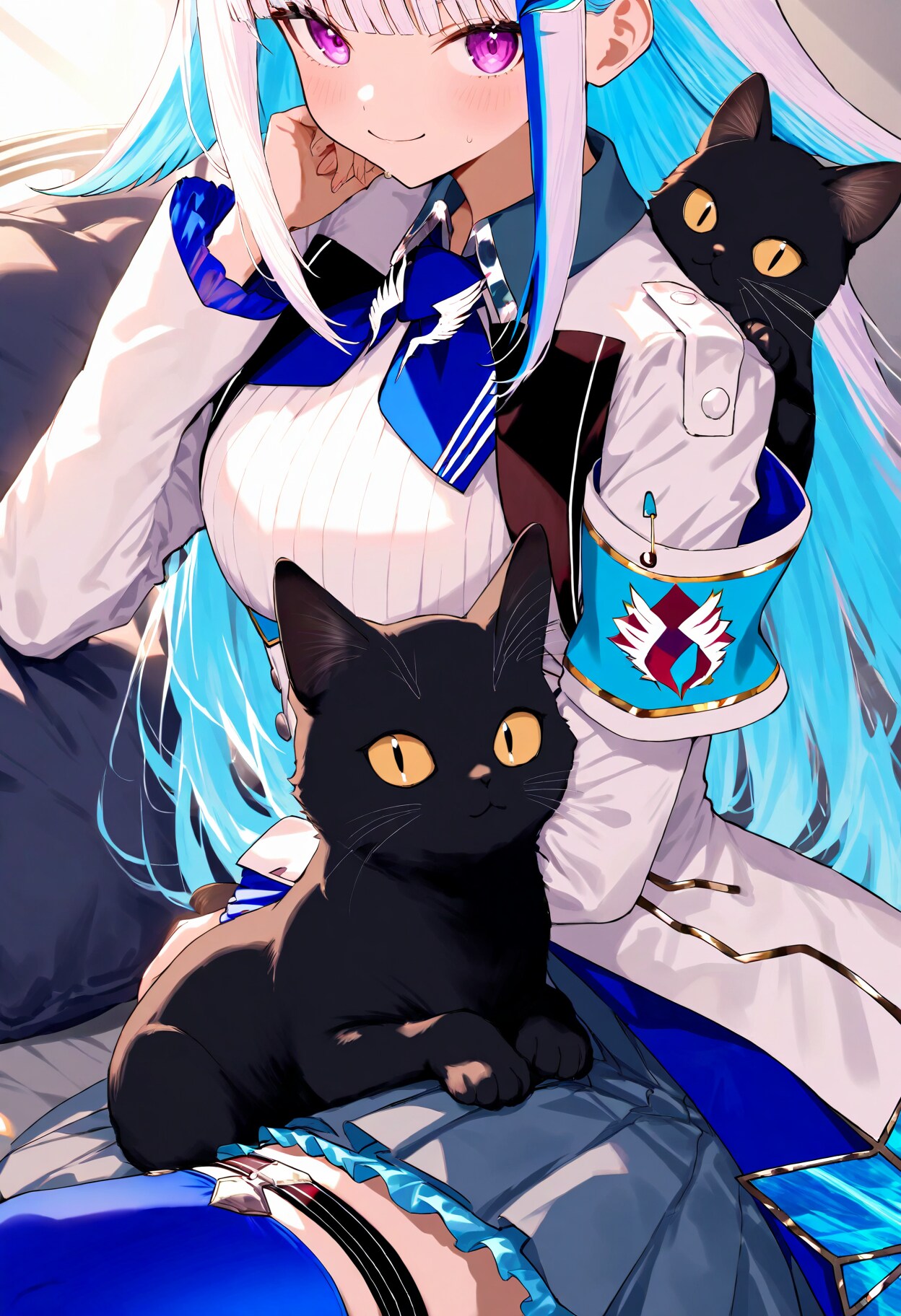 黒猫 - リゼ・ヘルエスタ / にじさんじ | の人気AIイラスト・グラビア