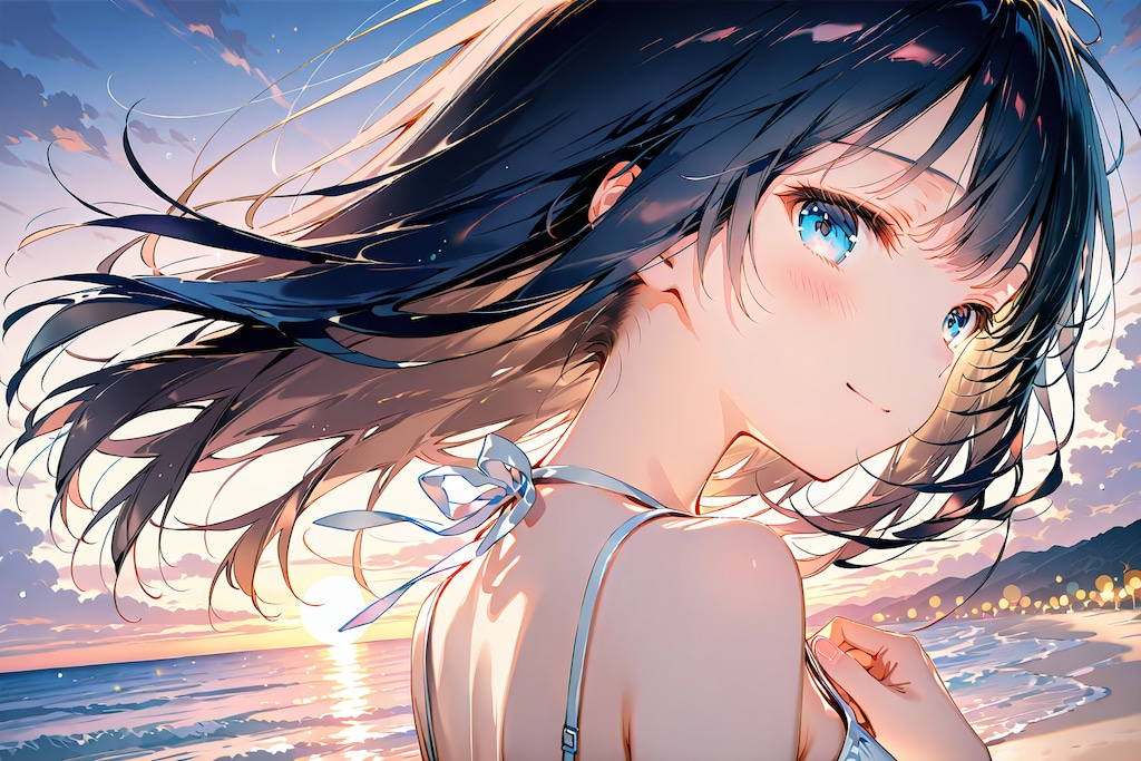 夏の夕暮れ(QILIN)(2)