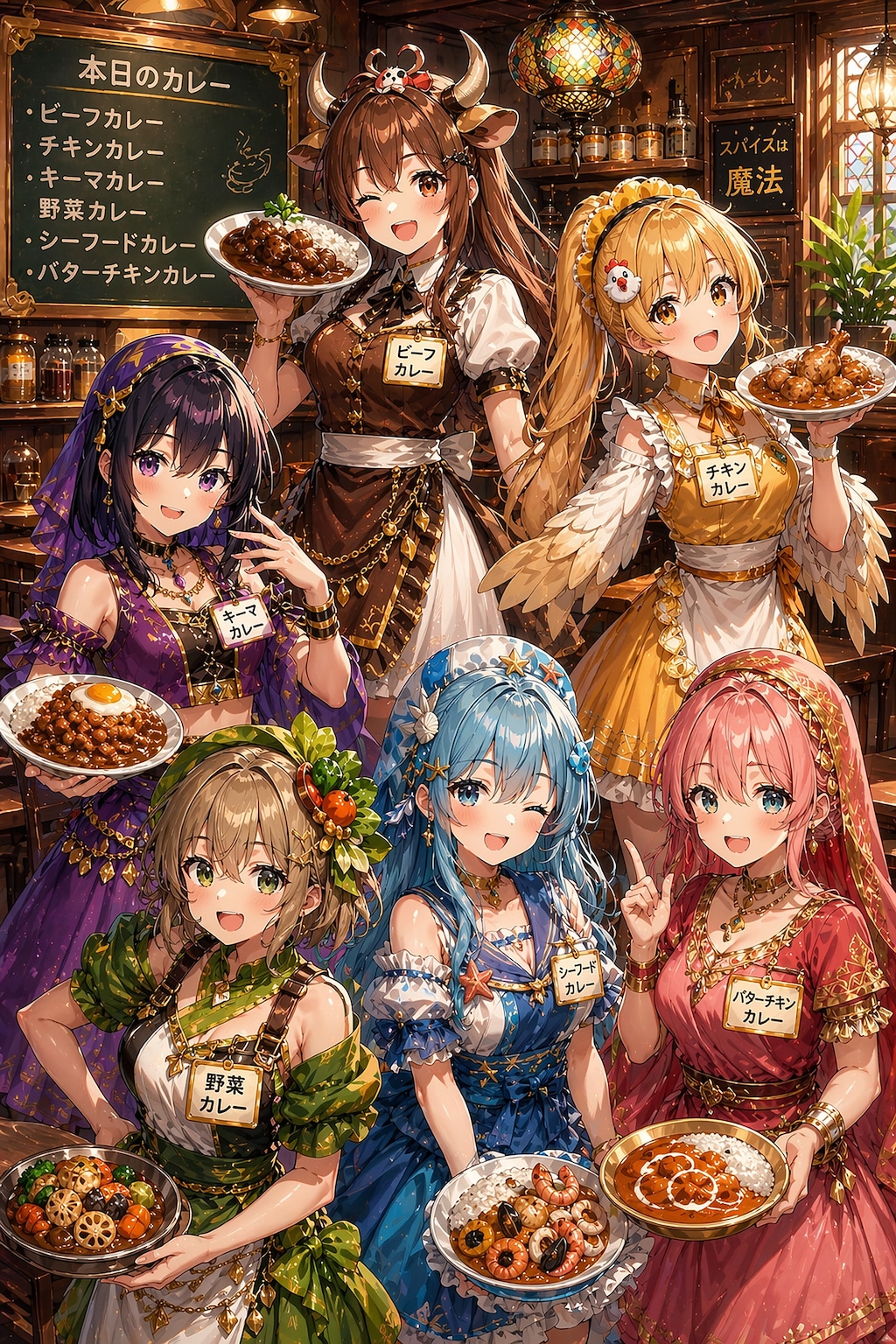 行列のできるカレー屋さん🍛