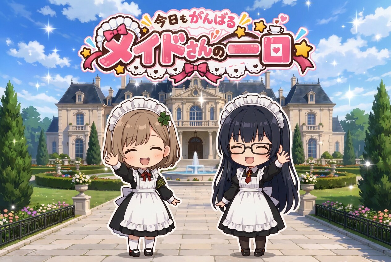 メイドさんの一日 | の人気AIイラスト・グラビア