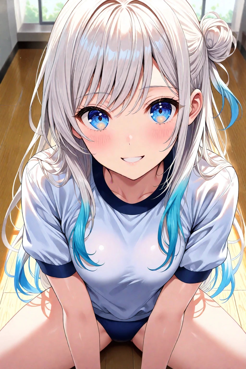 うちの子、そらちゃんのブルマ姿！