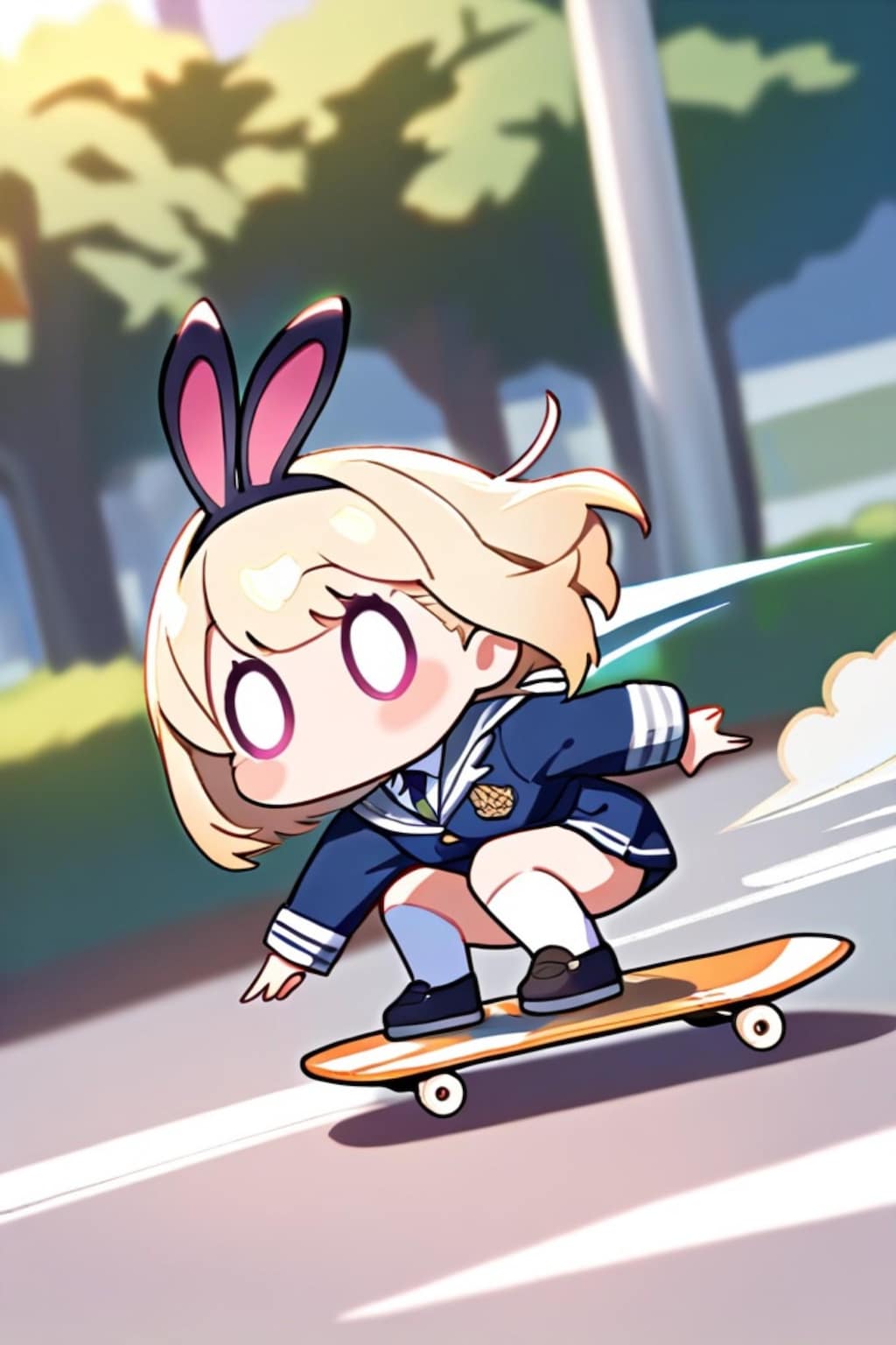 スケボー少女ちゃん