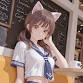 猫耳ルーズソックス 6枚目